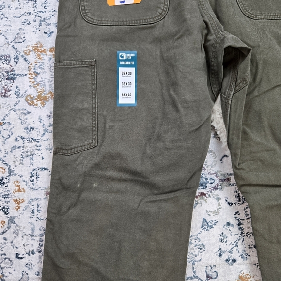 Carhartt Relaxed Fit Straight Rigby Double-Front Dungaree Men Pants 102802 217 3 - Picture 5 of 6